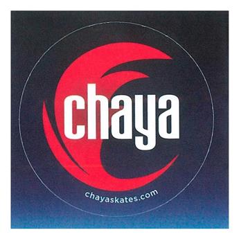 Sticker CHAYA Chaya Logo small assorted Designs