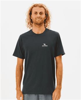 Lycra RIPCURL Search Series S/S Tee Black Marled