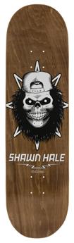 Plateau skate BIRDHOUSE SKATEBOARDS Hale Skull Brown 8.5