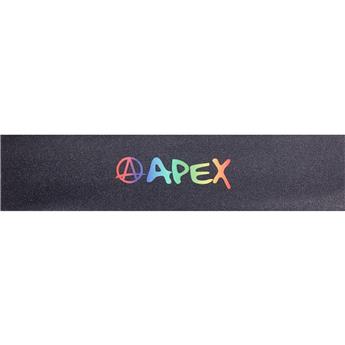 Grip Trottinette APEX  Griptape Logo Rainbow Noir