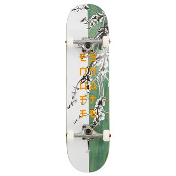 Skate ENUFF Cherry Blossom Complete White/Teal 8 x 32