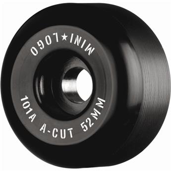 Roues skate MINI LOGO (jeu de 4) 52mm a-cut ii 101a black