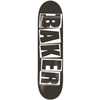 Plateau skate BAKER brand logo blk wht 8.125 x 31.5
