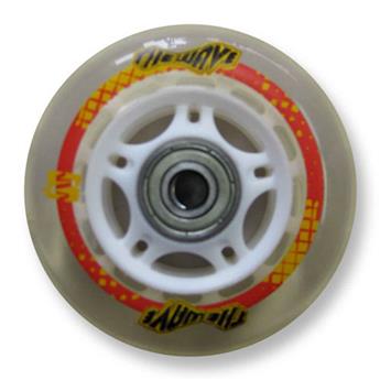 roue waveboard STREET SURFING kit de 2 extreme clear 82a abec5 78mm