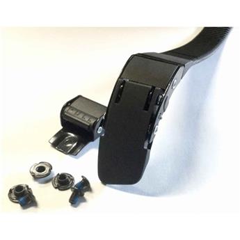 Boucle de serrage roller en ligne POWERSLIDE Classic Buckle, 18cm incl. Hardware, black RIGHT