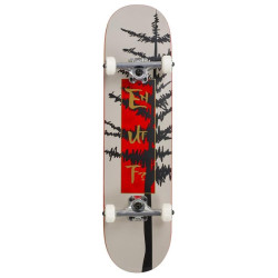 Skate ENUFF Evergreen Tree Complete Warm Grey/Red 8 x 32