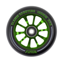 Roue Trottinette Freestyle SLAMM Flair 2.0 Green 100mm