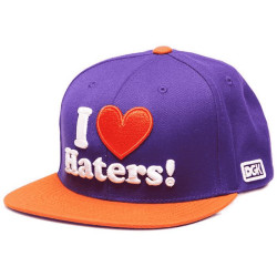 Casquette DGK SKATEBOARDS haters snapback purple orange