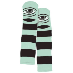 Chaussette TOY MACHINE sect eye big stripe mint