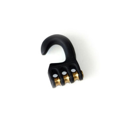 Poulie PULLEY hook aluminium 3 rollers - 20 mm - UNIFIBER  Neuf - Taille 20 mm