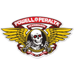 Promotion POWELL PERALTA sticker winged ripper red (30cm)
