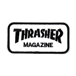 Promotion THRASHER patch logo black white