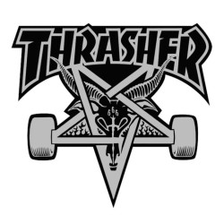 Promotion THRASHER sticker (pack de 25) skate goat die cut
