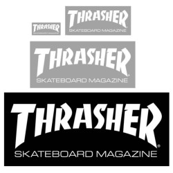 Promotion THRASHER sticker (pack de 25) skate mag super