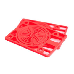 Riser Pad INDEPENDENT (jeu de 2) 0.125 pouce hard red