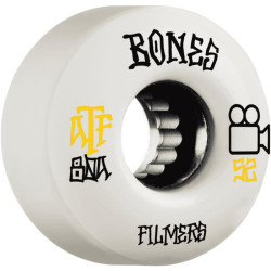 Roues skate BONES (jeu de 4) atf 52mm filmers 80a