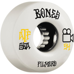 Roues skate BONES (jeu de 4) atf 54mm filmers 80a
