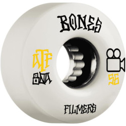 Roues skate BONES (jeu de 4) atf 56mm filmers 80a