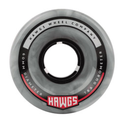 Roues skate HAWGS WHEELS (jeu de 4) 60mm chubby 78a gray