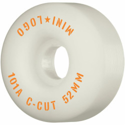 Roues skate MINI LOGO (jeu de 4) 52mm c-cut ii 101a white