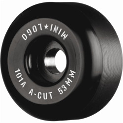 Roues skate MINI LOGO (jeu de 4) 53mm a-cut ii 101a black