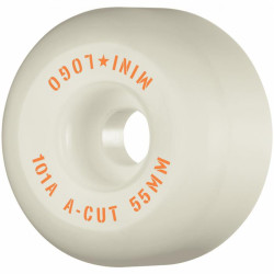 Roues skate MINI LOGO (jeu de 4) 55mm a-cut ii 101a white