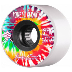 Roues skate POWELL PERALTA (jeu de 4) 72mm byron essert 75a white