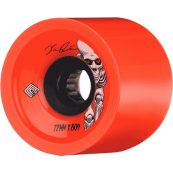 Roues skate POWELL PERALTA (jeu de 4) 72mm kevin reimer 80a red