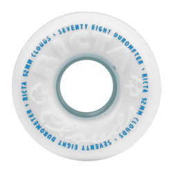 Roues skate RICTA (jeu de 4) 52mm clouds white