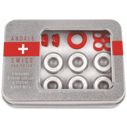 Roulement skate ANDALE (jeu de 8) swiss tin