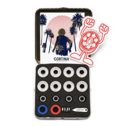 Roulement skate CORTINA BEARINGS (jeu de 8) pro kevin bradley