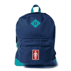 Sac à dos GIRL SKATEBOARDS bag simple backpack navy