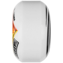 Roues skate HAZARD WHEELS (x4) Bio Cs Radial Blanc 101A