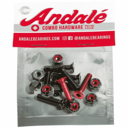 Visserie ANDALE (jeu de 8) combo phillips allen 0.875 red