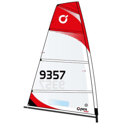 Gréement bateau BIC o´pen skiff rig dacron  3,8