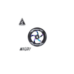 Roue trottinette freestyle FASEN raven 110 mm oil slick