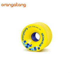 roue skateboard ORANGATANG 70mm stimulus yellow