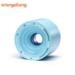 roue skateboard ORANGATANG 75mm in heat blue