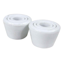 gomme de frein de roller quad NANO kit de 2 Blanc