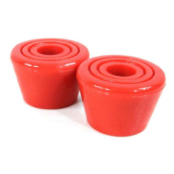 gomme de frein de roller quad NANO kit de 2 Rouge