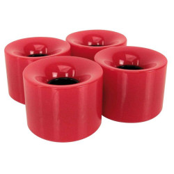 Roue de skate PRO ACRO kit de 4 59x45mm Rouge