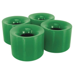 Roue de skate PRO ACRO kit de 4 59x45mm Vert