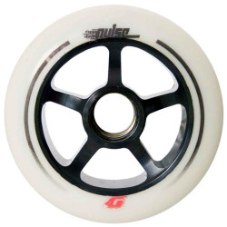 Roue Roller Quad KRYPTONICS Pulse+G 84A 100Mm Blanc