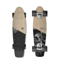 Skate cruiser STREET SURFING beach board wood dimension