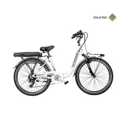 Vélo CASADEI e-bike venere 26 7v h40 Gris-vert