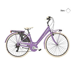 Vélo CASADEI cottage 28´´ femme 6v h44 alu blanc