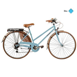 Vélo CASADEI sport peugeot 28 femme 6v h44 Bleu