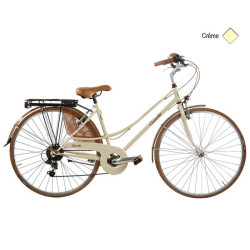 Vélo CASADEI sport rondine 28 femme 6v h44 creme