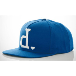 Casquette DIAMOND CAP UN-POLO SNAPBACK BLUE
