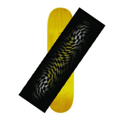 Grip HARD LUCK GRIP PLAQUE WARPED CHECKER CLEAR